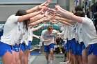 Senior Day  Swimming & Diving Senior Day 2024. - Photo by Keith Nordstrom : Wheaton, Swimming